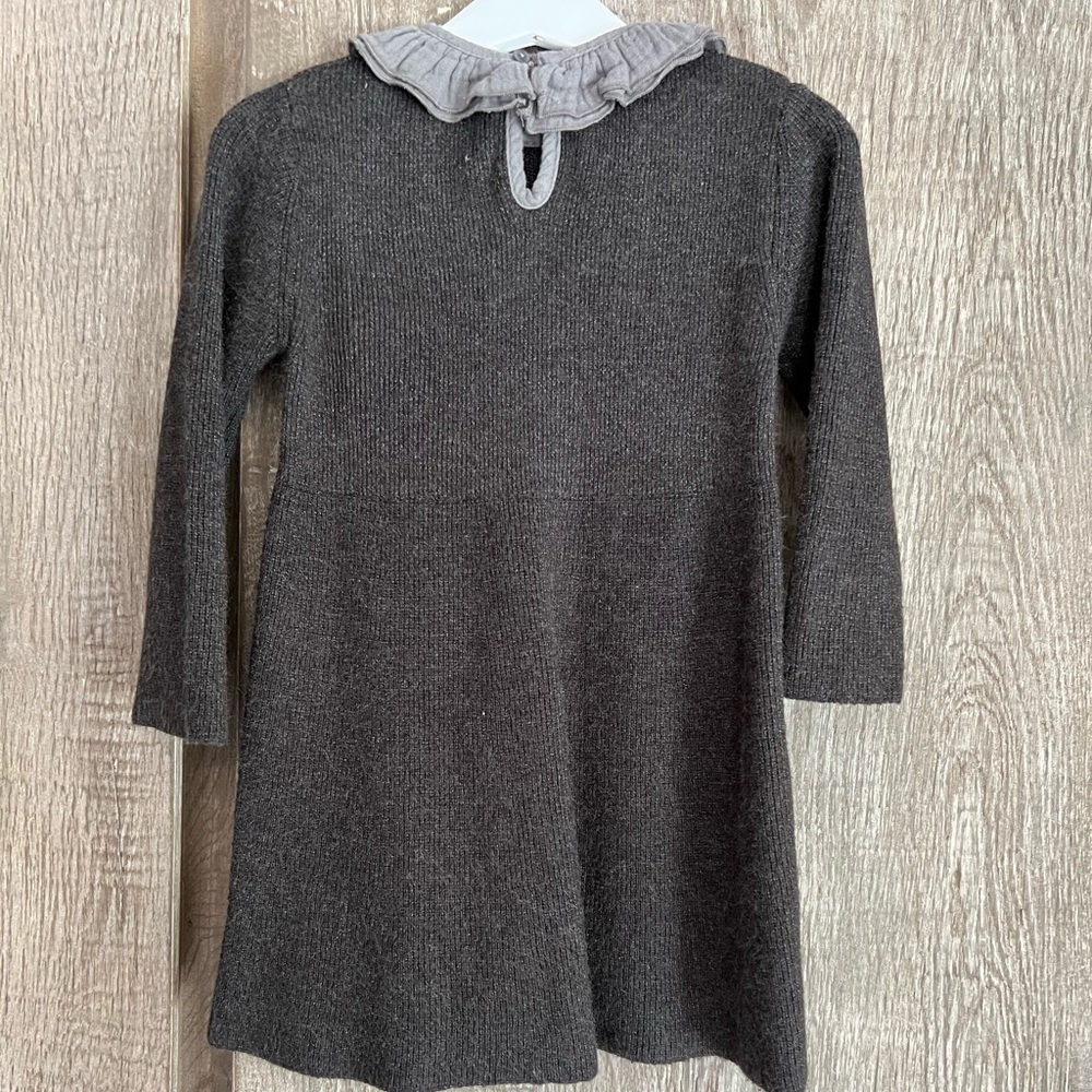 Zara girls knit dress. Size 2-3. GUC. - Picture 5 of 5